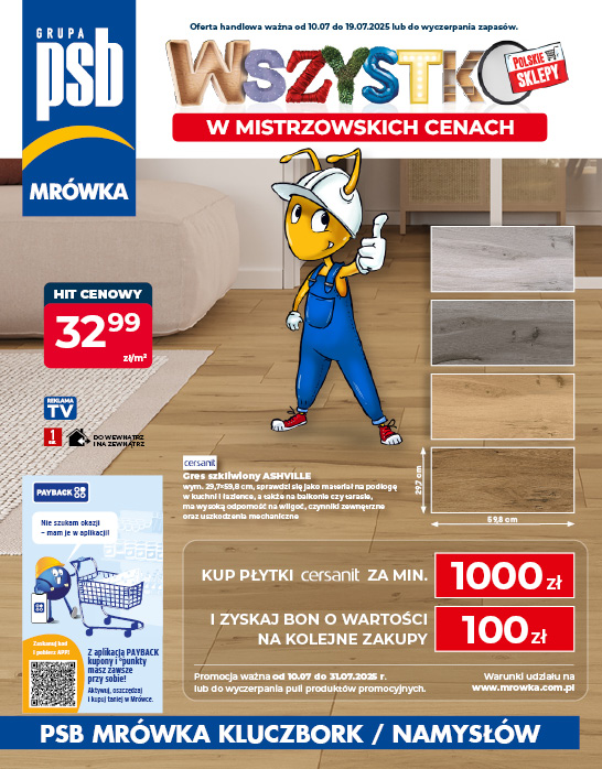 gazetka promocyjna psb mrowka