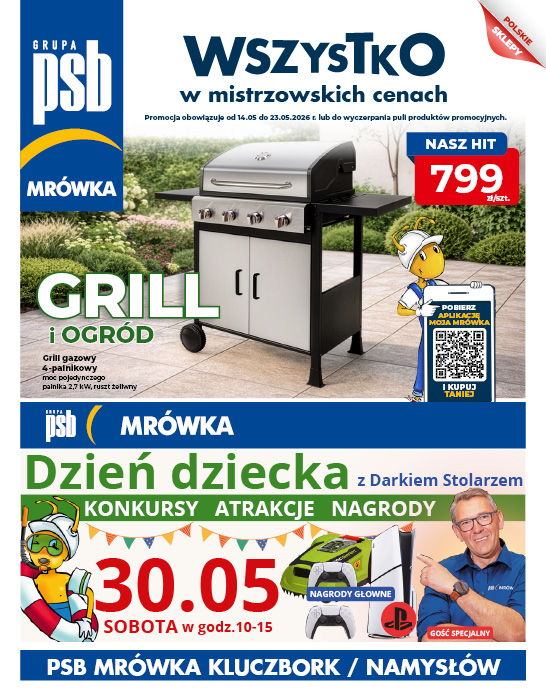 gazetka promocyjna psb mrowka