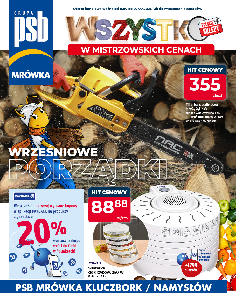 gazetka promocyjna psb mrowka